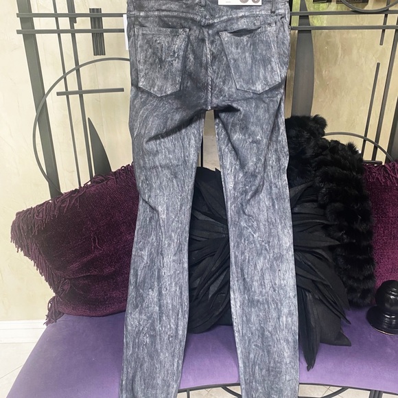 NWT Helmet Lang Paint Wash Jean Legging - Picture 3 of 4